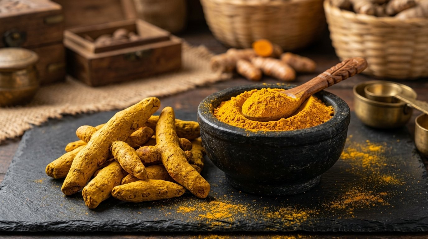 Turmeric Finger & Powder sample 2
